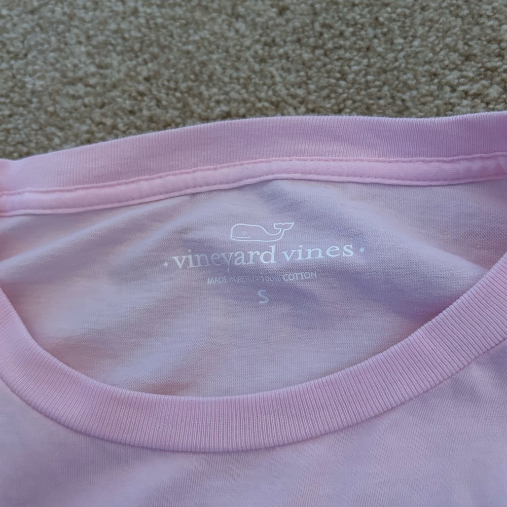 Light pink Men’s Long Sleeve Vineyard Vines Size S